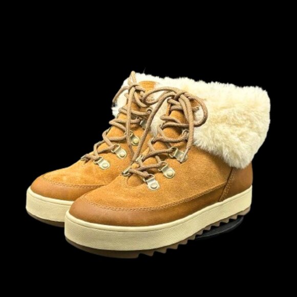 NEW!! Koolaburra by UGG Tynlee Suede Lace-Up Boots Woman's Size 7 - Picture 3 of 11